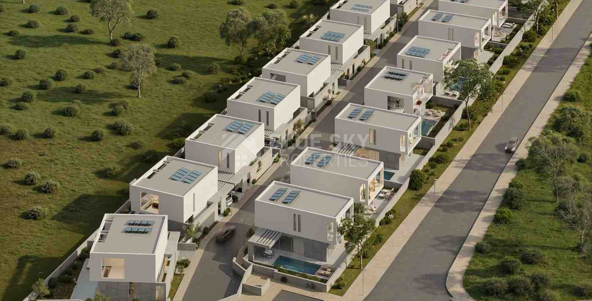 For sale , Modern three Bedroom Luxury Villa in Paphos, Cyprus – Private Pool & Energy Efficient