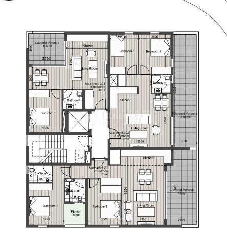 Contemporary 2-Bedroom Apartment on 2nd Floor For Sale in Germasogeia – Modern Comfort & Investment Potential
