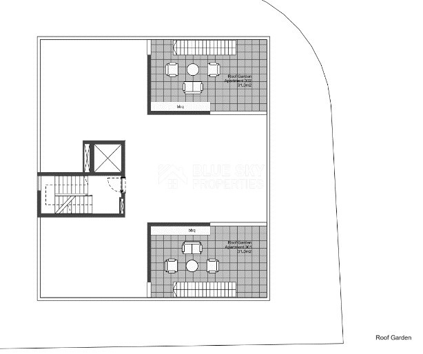 2 Bedroom Penthouse for Sale in Germasogeia, Limassol | Off-Plan Roof Garden