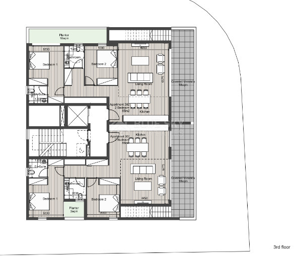 Elegant 2-Bedroom Penthouse with Private Roof Garden For Sale in Germasogeia, Limassol