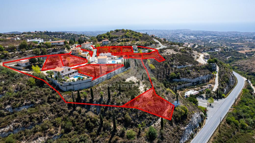 Residential Development Land for Sale in Tsada – 61.57% Share with Panoramic Views