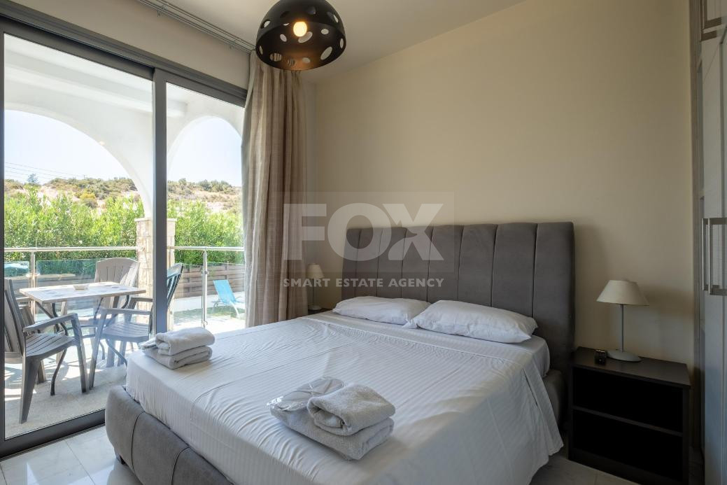 Two bedroom fabulous apartment in Latchi , Paphos with private swimming pool , for sale