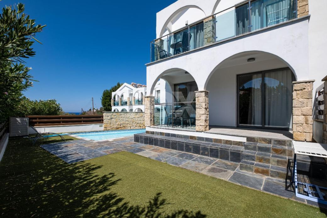 Two bedroom fabulous apartment in Latchi , Paphos with private swimming pool , for sale