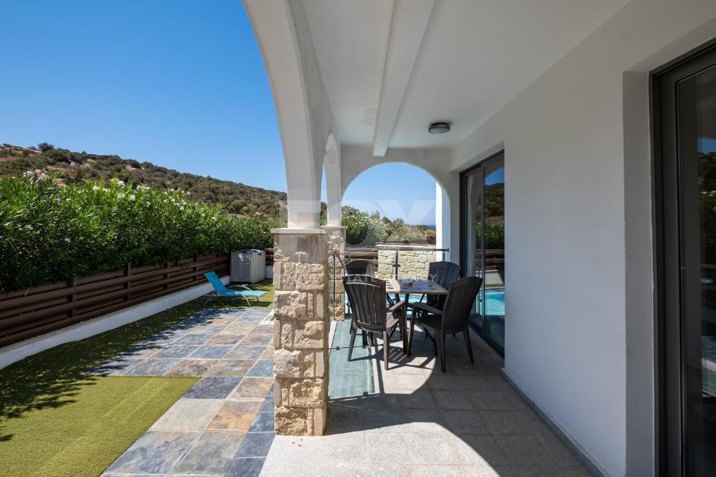 Two bedroom fabulous apartment in Latchi , Paphos with private swimming pool , for sale