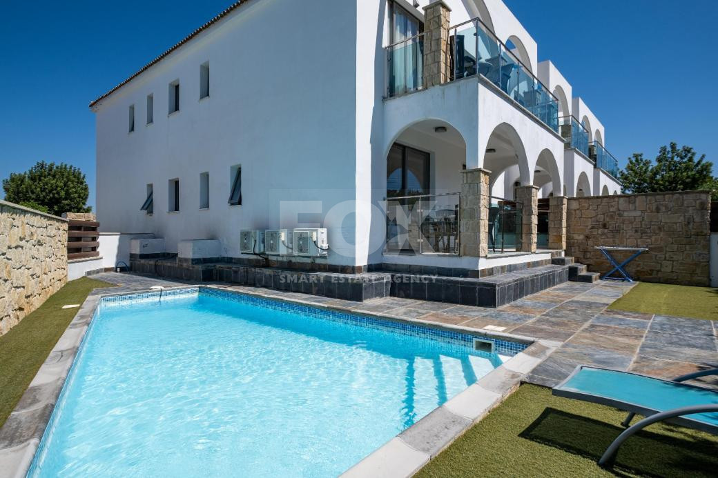Two bedroom fabulous apartment in Latchi , Paphos with private swimming pool , for sale