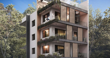 Two Bedroom Apartment with Private Roof Garden and swimming Pool For Sale in Mesa Geitonia