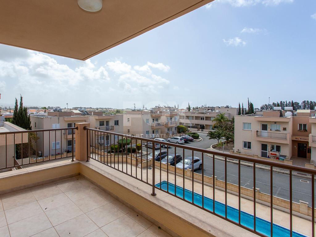 Mandria Paphos Apartment for Sale – Two Bedrooms with Veranda & Title Deed