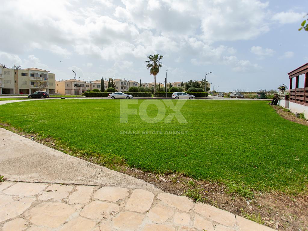 Two Bedroom Ground Floor Apartment for Sale in Mandria Paphos – Garden & Parking