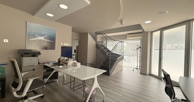 For Rent Furnished office ground floor and upper level in central limassol walking distance to all amenities.