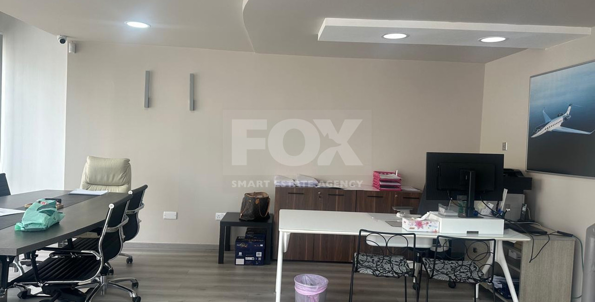 For Rent Furnished office ground floor and upper level in central limassol walking distance to all amenities.