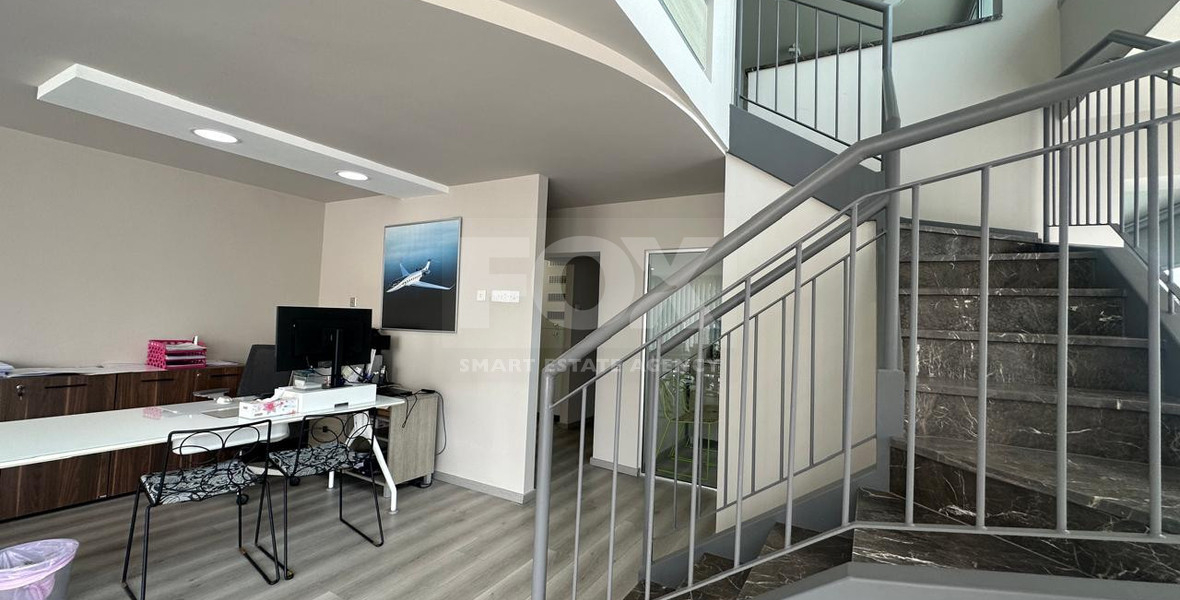 For Rent Furnished office ground floor and upper level in central limassol walking distance to all amenities.