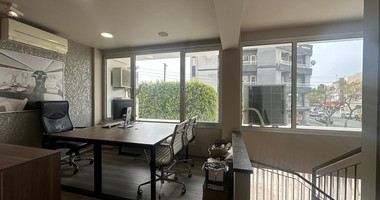 For Rent Furnished office ground floor and upper level in central limassol walking distance to all amenities.