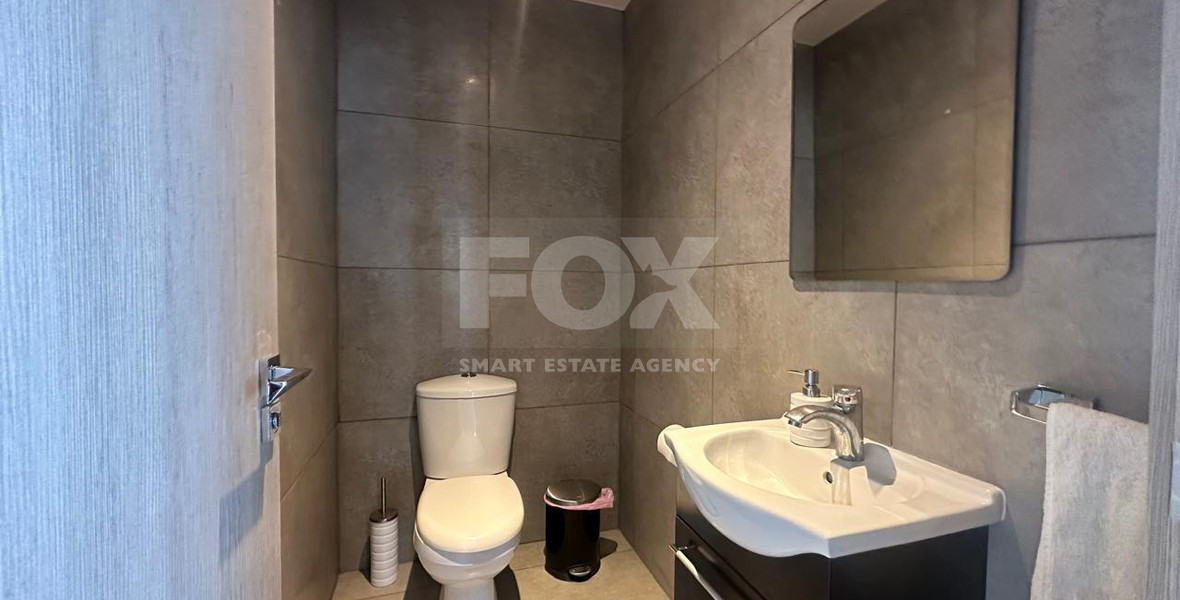 For Rent Furnished office ground floor and upper level in central limassol walking distance to all amenities.