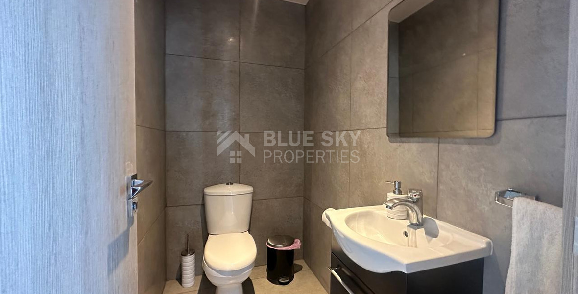 For Rent Furnished office ground floor and upper level in central limassol walking distance to all amenities.