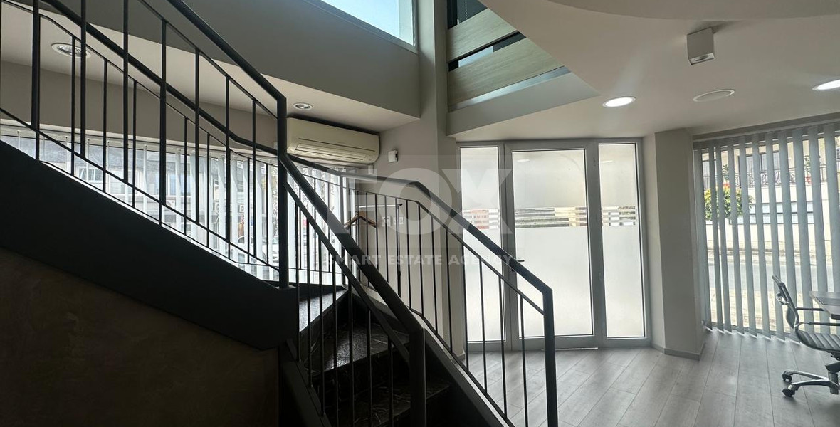 For Rent Furnished office ground floor and upper level in central limassol walking distance to all amenities.