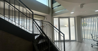 For Rent Furnished office ground floor and upper level in central limassol walking distance to all amenities.