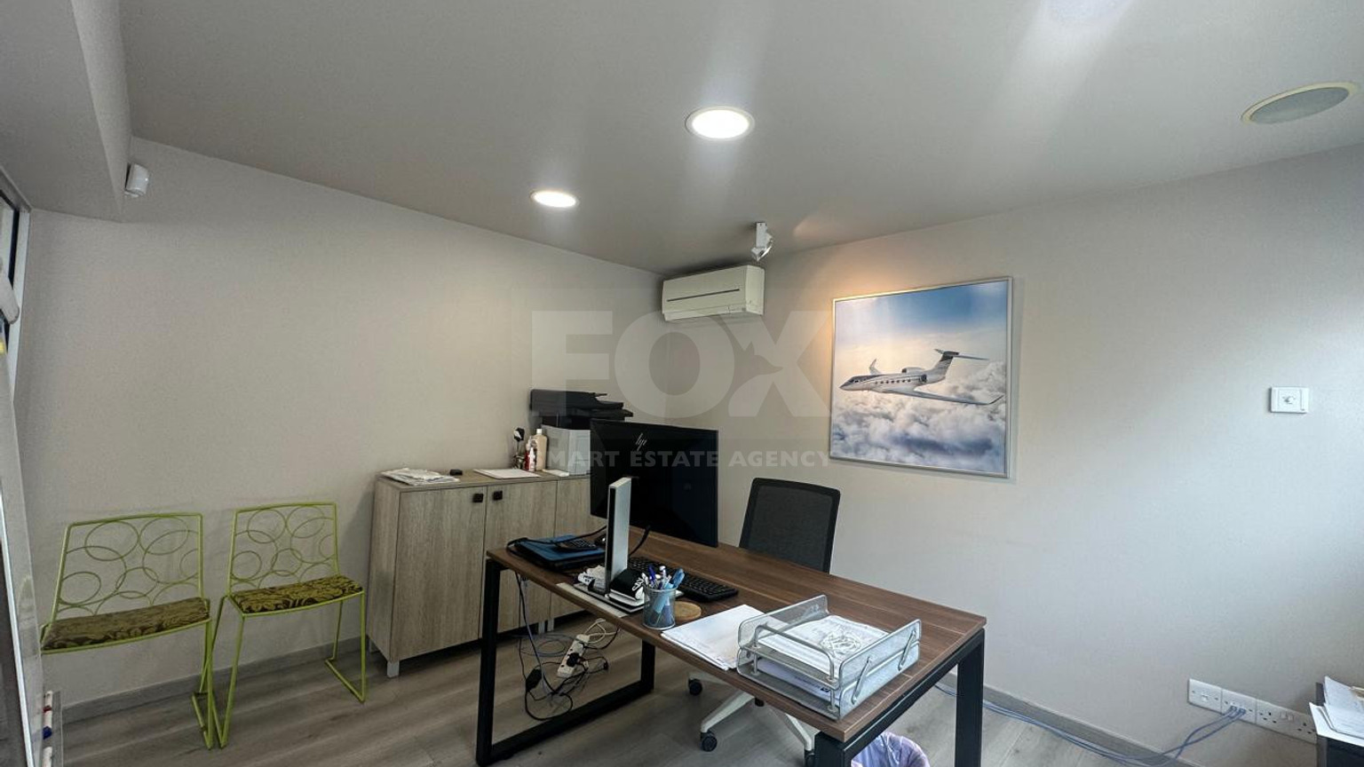 For Rent Furnished office ground floor and upper level in central limassol walking distance to all amenities.
