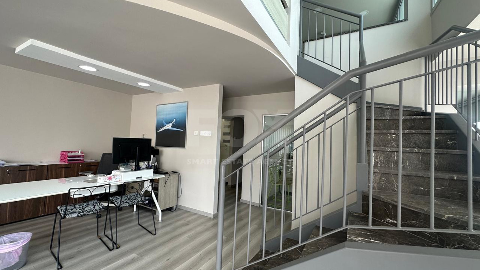 For Rent Furnished office ground floor and upper level in central limassol walking distance to all amenities.
