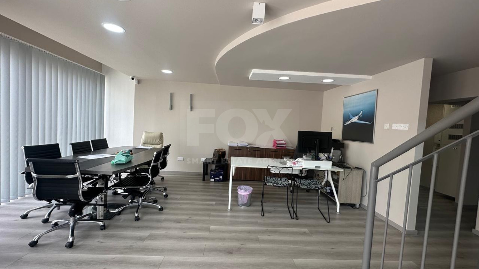 For Rent Furnished office ground floor and upper level in central limassol walking distance to all amenities.