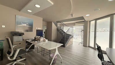 For Rent Furnished office ground floor and upper level in central limassol walking distance to all amenities.