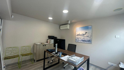 For Rent Furnished office ground floor and upper level in central limassol walking distance to all amenities.