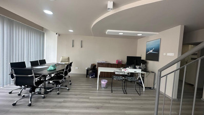 For Rent Furnished office ground floor and upper level in central limassol walking distance to all amenities.