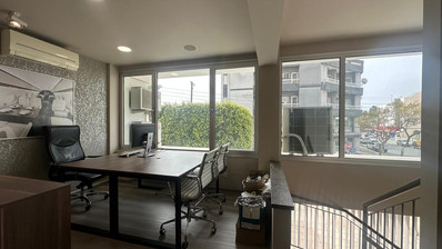 For Rent Furnished office ground floor and upper level in central limassol walking distance to all amenities.