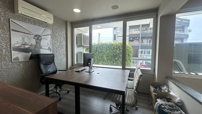 For Rent Furnished office ground floor and upper level in central limassol walking distance to all amenities.