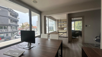 For Rent Furnished office ground floor and upper level in central limassol walking distance to all amenities.