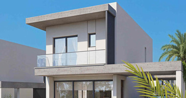 Beachfront , three bedroom Villas in Chloraka Paphos – Luxury Sea View Homes with Private Pools and Modern Design