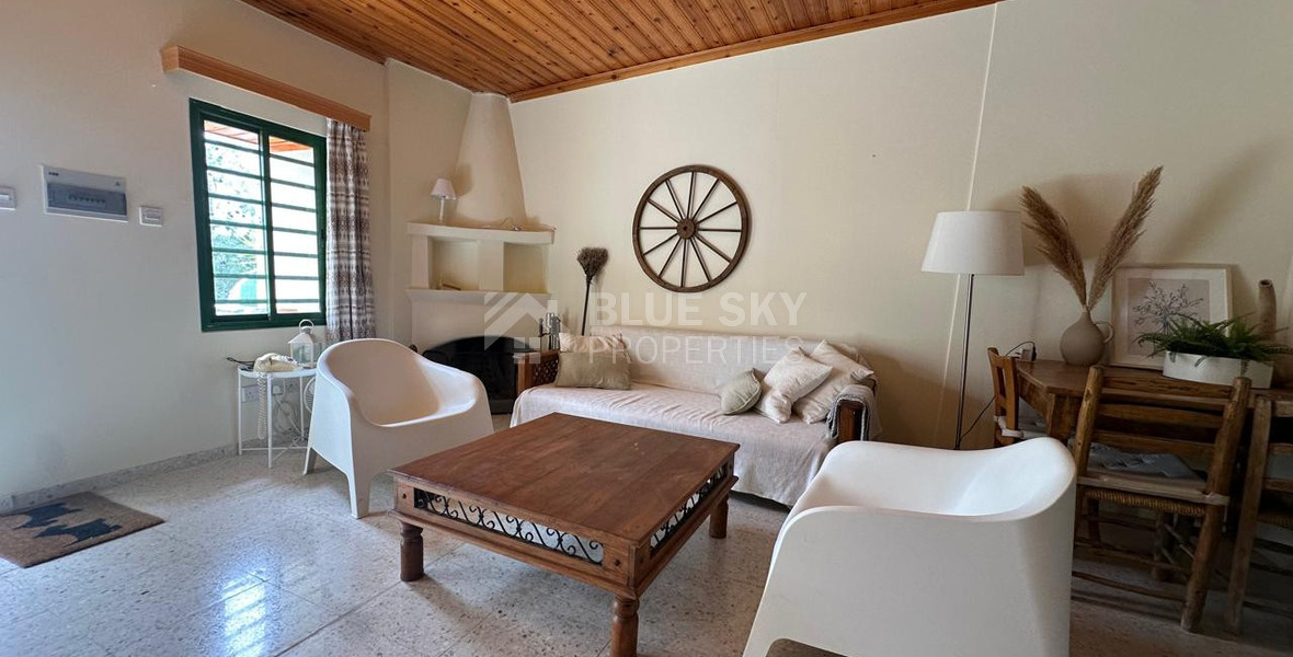 Charming two bedroom Semi-Detached House for Sale – Koilani, Limassol