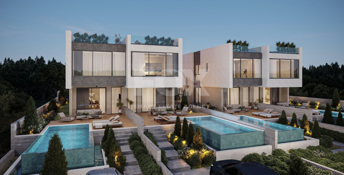 Three bedroom Modern Energy-Efficient Homes in Chloraka . Near the Sea with Premium Features and Lifestyle Living-