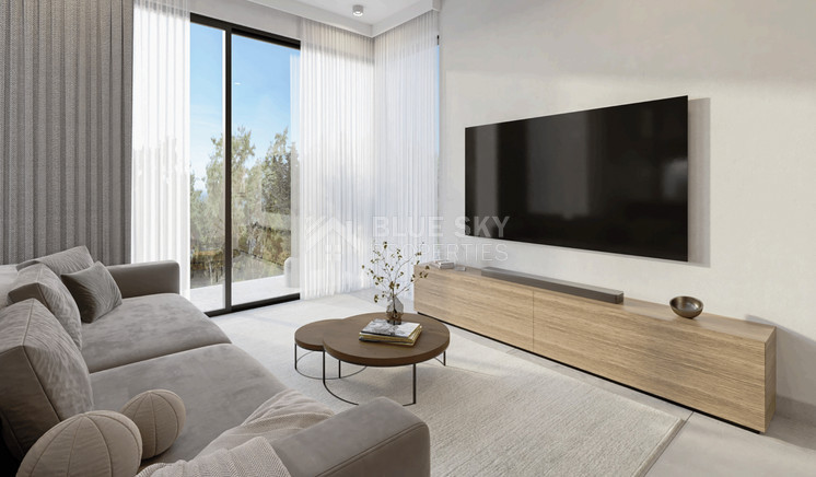 Contemporary three bedroom Gated Homes with Sea Views and Luxury Finishes in Chloraka, Paphos for sale