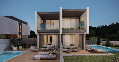 Contemporary three bedroom Gated Homes with Sea Views and Luxury Finishes in Chloraka, Paphos for sale