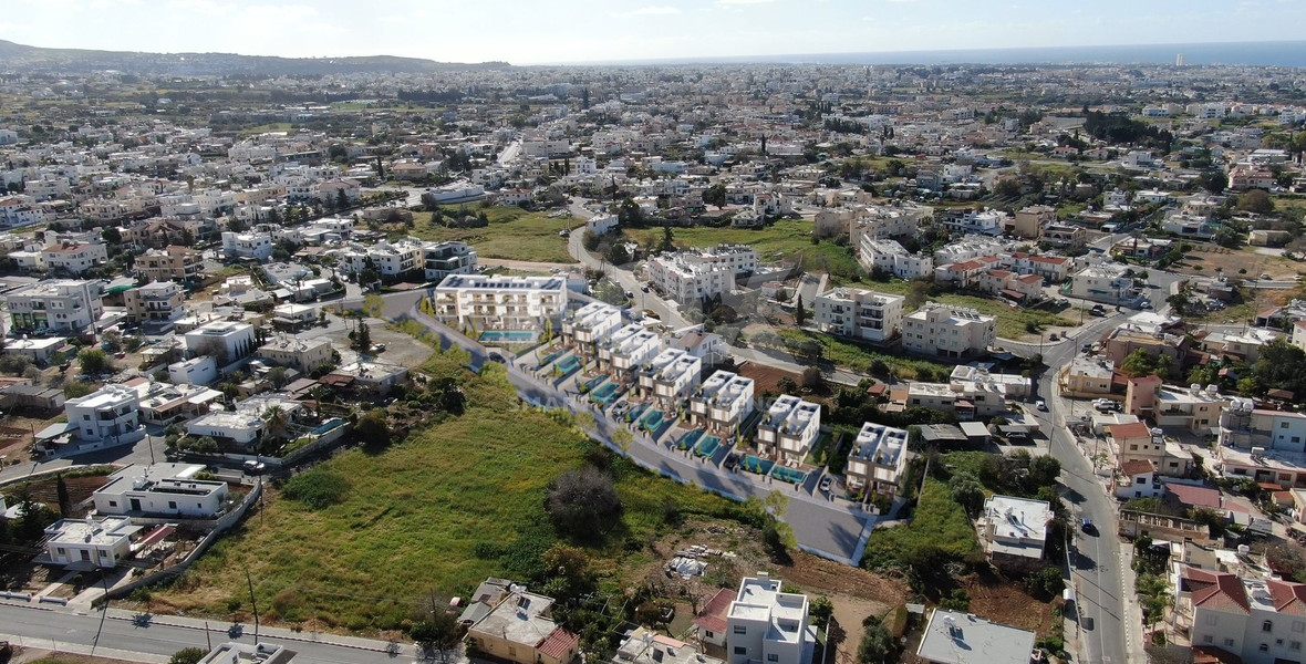 Premium Residences in Chloraka with Solar Energy, three bedroom Modern Design and Coastal Living for sale