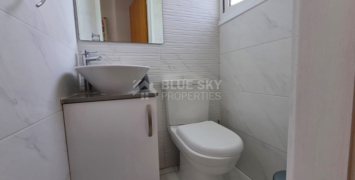 Three bedroom detached house for rent in Agios Tychonas - furnished with private pool