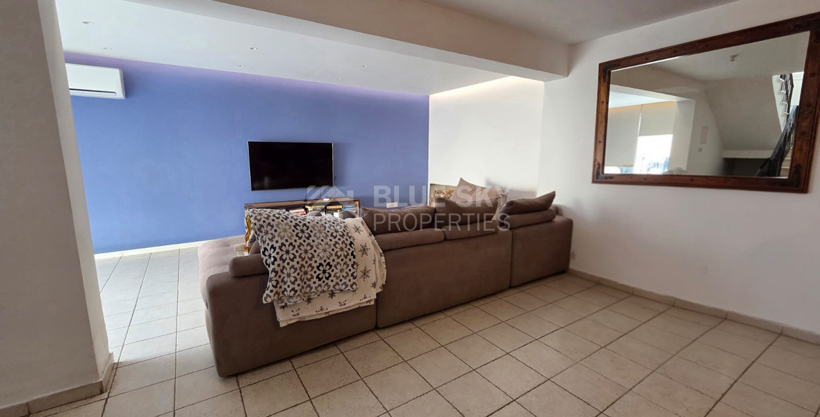 Three bedroom detached house for rent in Agios Tychonas - furnished with private pool