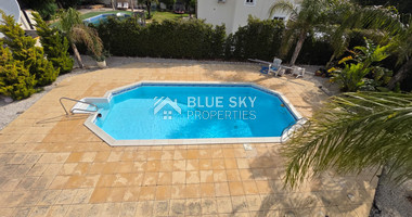 Three bedroom detached house for rent in Agios Tychonas - furnished with private pool