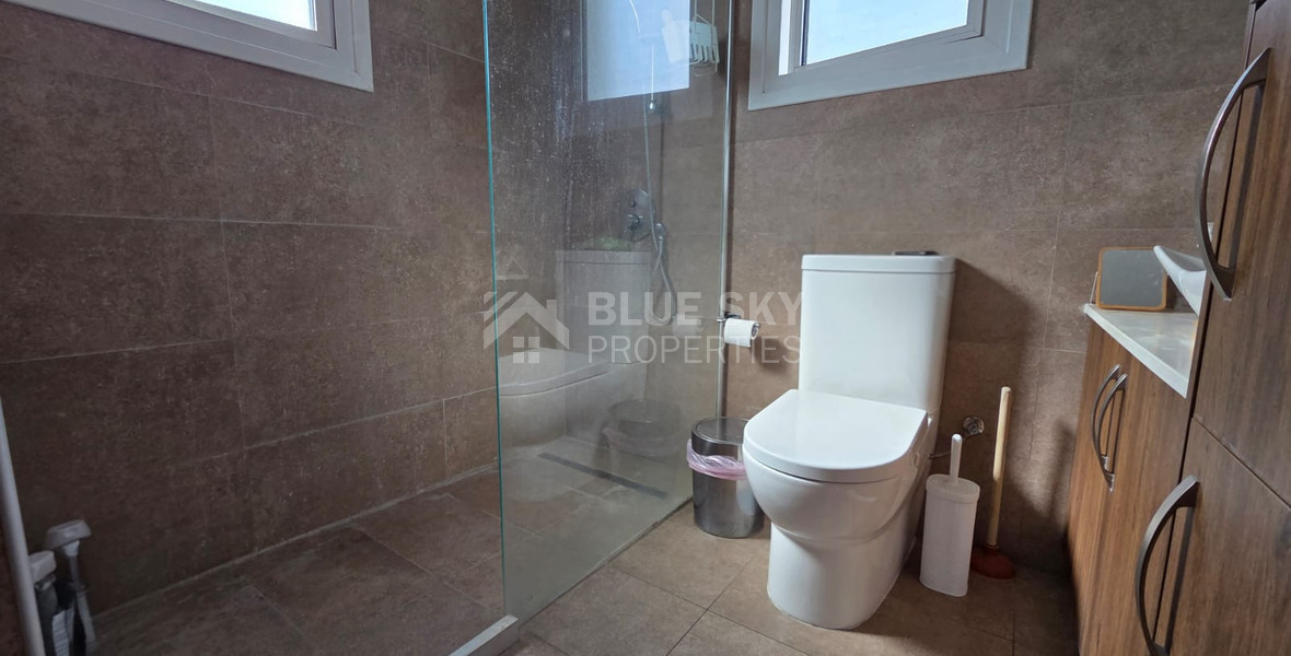 Three bedroom detached house for rent in Agios Tychonas - furnished with private pool