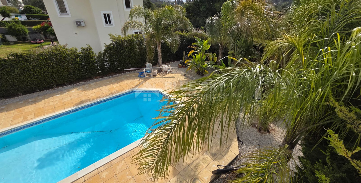 Three bedroom detached house for rent in Agios Tychonas - furnished with private pool