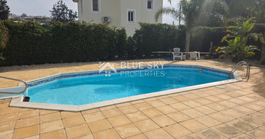 Three bedroom detached house for rent in Agios Tychonas - furnished with private pool