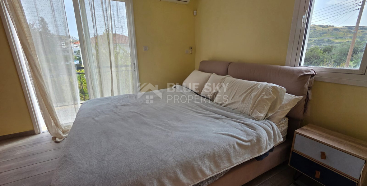 Three bedroom detached house for rent in Agios Tychonas - furnished with private pool