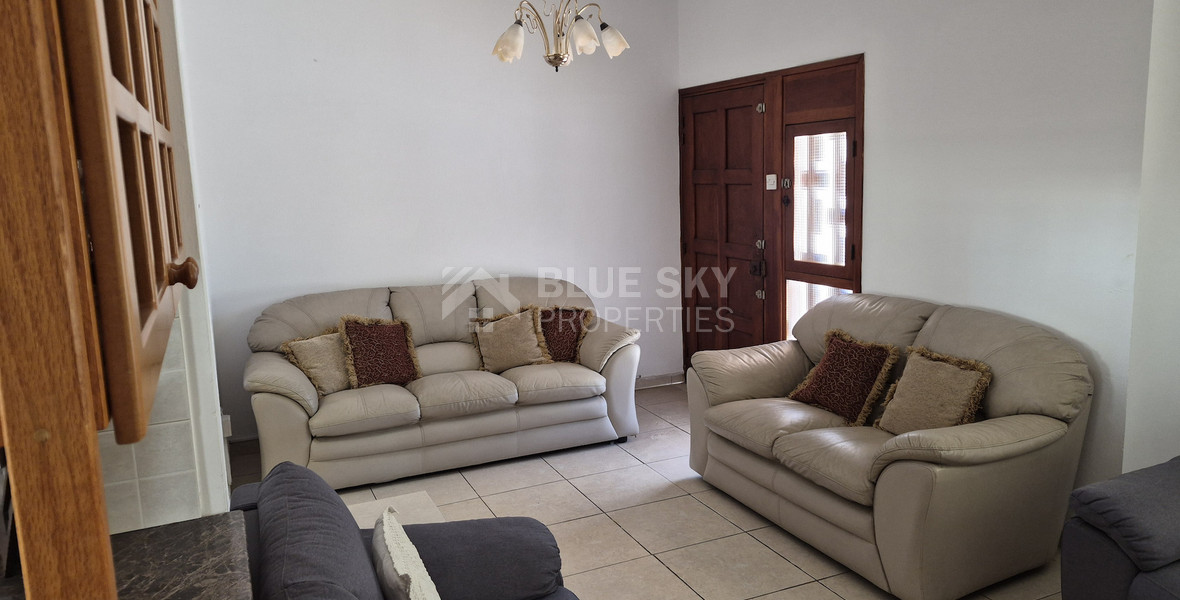 Three Bedroom Ground Floor House for Rent in Agios Theodoros, Paphos