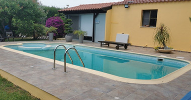 Spacious  Four Bedroom Detached Home with Pool in Kolossi