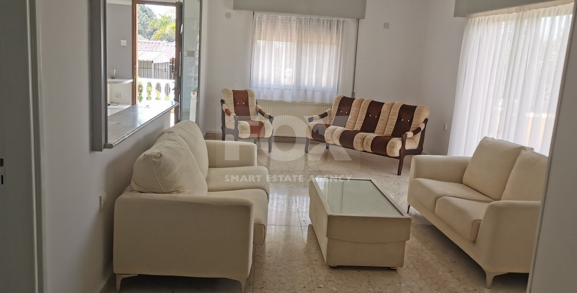 Spacious  Four Bedroom Detached Home with Pool in Kolossi