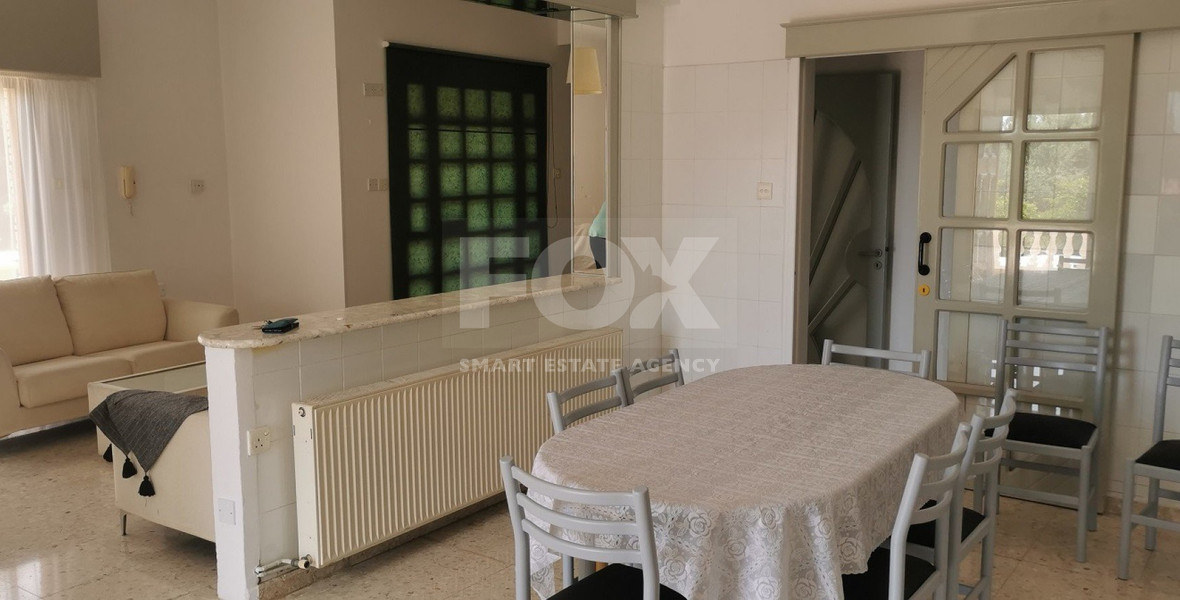 Spacious  Four Bedroom Detached Home with Pool in Kolossi