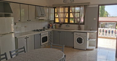 Spacious  Four Bedroom Detached Home with Pool in Kolossi