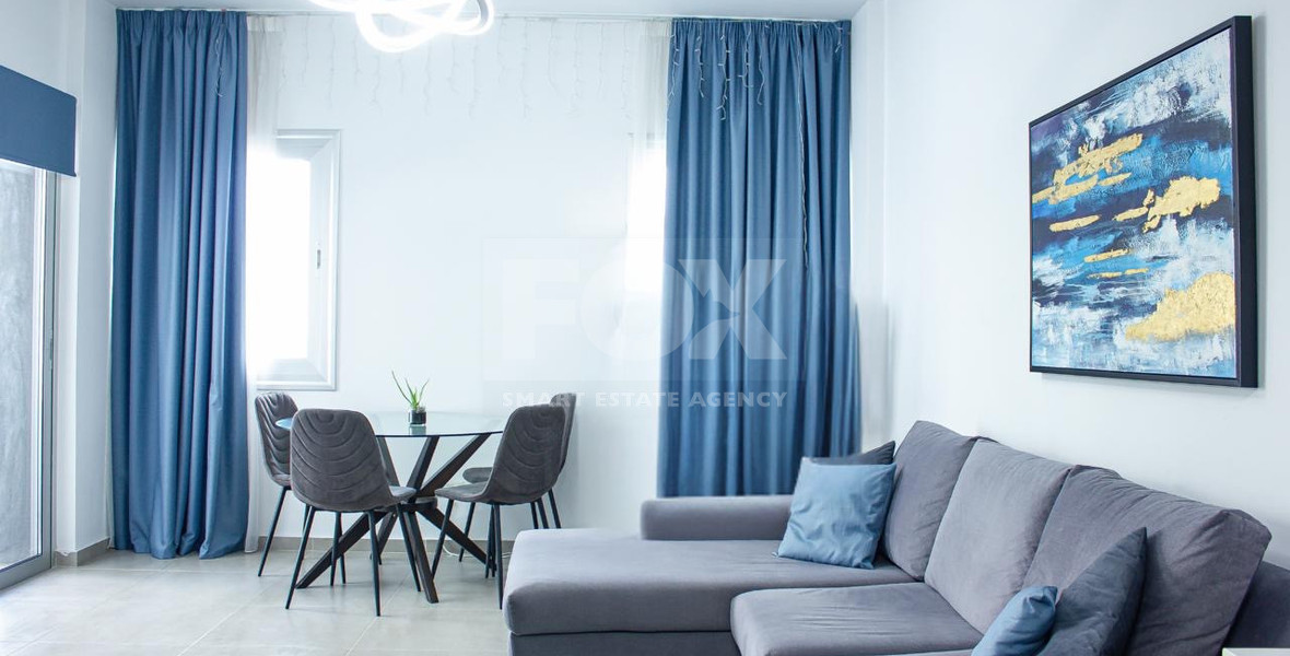 Fully Furnished One Bedroom Apartment For Sale in Neapoli -Walking distance to the sea