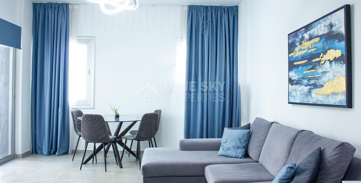 Fully Furnished One Bedroom Apartment For Sale in Neapoli -Walking distance to the sea