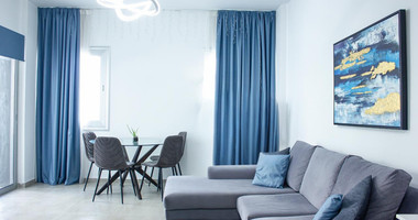 FURNISHED 1 BEDROOM APARTMENT WALKING DISTANCE TO THE SEA AND ALL AMENITIES NEAPOLI. 6.3 ROI BUILT IN 2023.